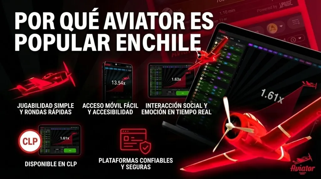 Por Qué Aviator es Popular en Chile
